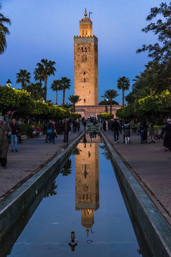 Koutoubia Mosque, Marrakesh, Morocco