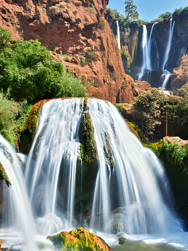 💦 Ouzoud Waterfalls – Morocco’s Hidden Paradise…